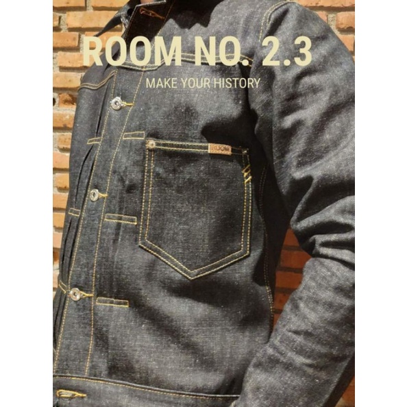Room Jeans - เสื้อแจ็คเก็ตยีนส์ ผู้ชาย รุ่น JACKET Room No. 2
