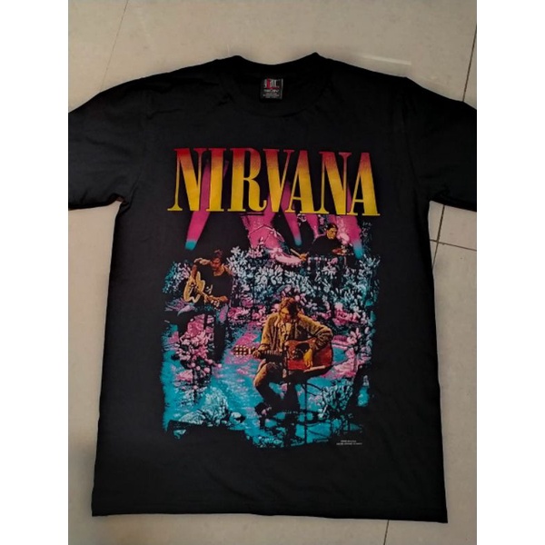 เสื้อยืด ลาย nirvana cr1992