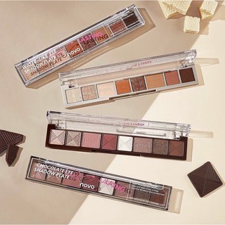 NOVO Soy Molk Wafer Glamourous Silky Eyeshadow 5354 พาเลทอายแชโดว์**ของแท้ พร้อมส่ง