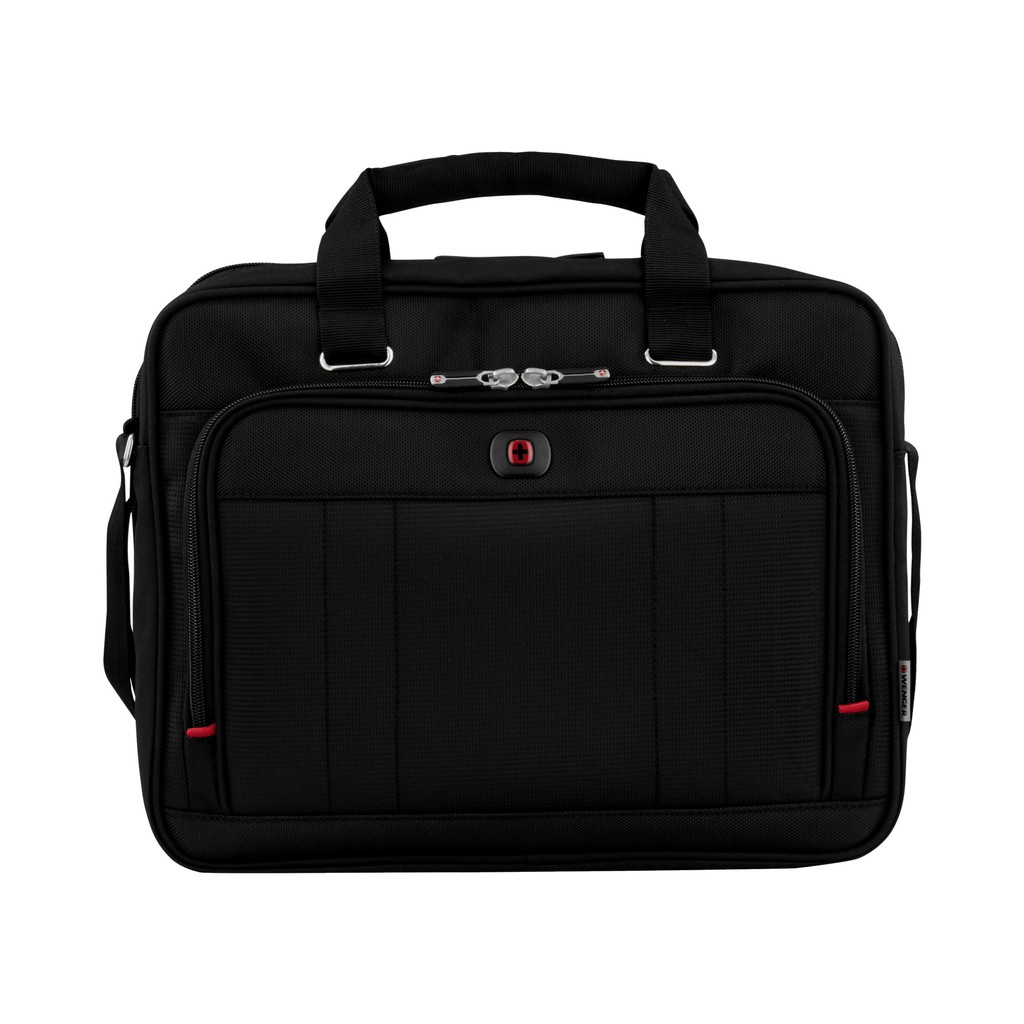 Wenger กระเป๋าสะพาย Acquisition 16 Inches Laptop Brief , Black (600645) D