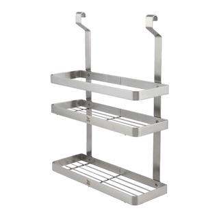 ชั้นแขวนสเตนเลสวางในครัว2ชั้น PANEL KECHSTAINLESS STEEL HANGING SHELF KECH PANEL 2-TIER