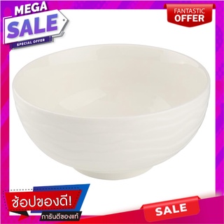 ชาม BONE CHINA 6" KECH PREEM อุปกรณ์ใส่อาหาร BONE CHINA BOWL 6" KECH PREEM