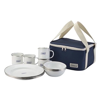 COLEMAN JAPAN ENAMEL DISHWARE SET