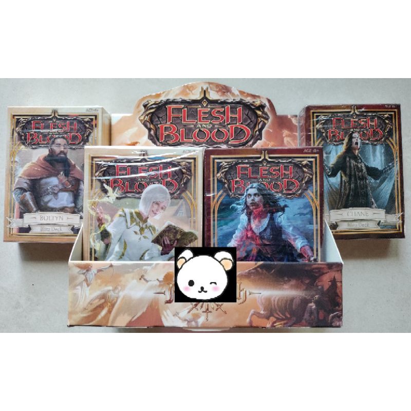 สินค้าลิขสิทธิ์แท้ Flesh & Blood TCG (FAB) Monarch Blitz Decks (การ์ดชุดเริ่มต้นพร้อมเล่นในโหมด Blitz)