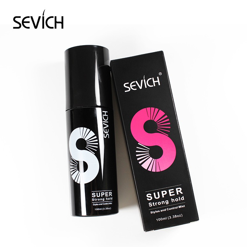 สเปรย์เพิ่มการยึดเกาะเคลือบผงไฟเบอร์ Sevich ให้ติดยาวนานทั้งวันอย่างมั่นใจ ขนาด 100ml