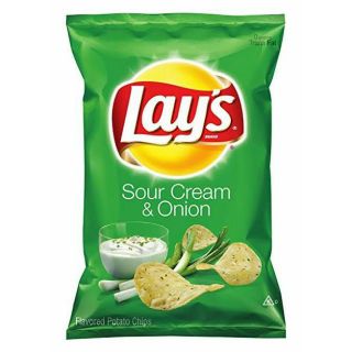 ⚡พร้อมส่ง⚡จาก อเมริกา🇺🇲 lays sour cream &amp; onion