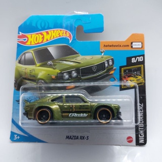 รถเหล็ก Hotwheels MAZDA RX-3 แพคสั้น เบอร์3 (ib025)oh