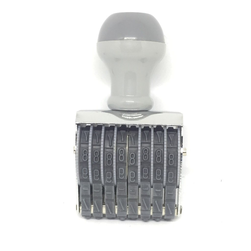 ตรายาง 8 หลัก 5mm. Art no.38 - รูปที่ 2