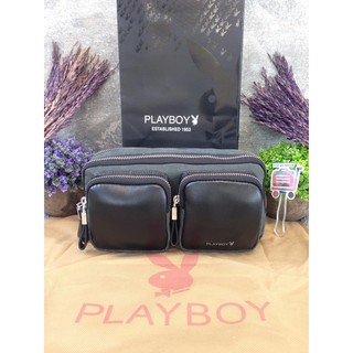 Playboy Waist Leather and Canvas Bag Oem Factory