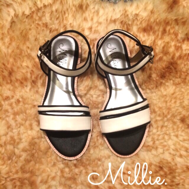 B&W Sandals