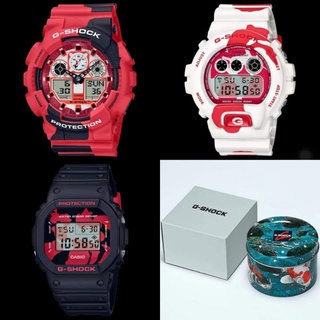 G-Shock Nishikigoi ปลาคาร์พ DW-5600JK-1, DW-6900JK-4, GA-100JK-4A