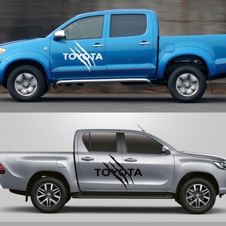 Toyota Hilux Vigo Revo Pickup Door Side Stripes สติ๊กเกอร์สำหรับ toyota