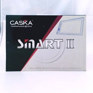 ครื่องเสียงติดรถยนต์ 2DIN มีนำทาง GPS NAVI CASKA SMART II พร้อมจอ 6.2 นิ้ว เล่นแผ่นDVD CD ดีวีดีได้