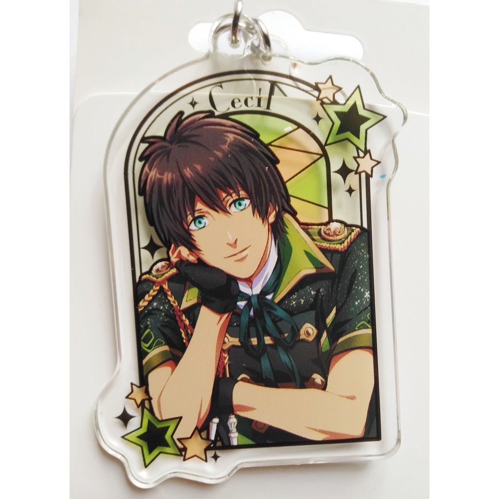พวงกุณแจใส Uta no Prince Sama Cecil Aijima