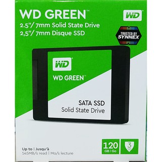 WD SSD Green 240-480GB Sata 2.5" ประกัน Synnex 3ปี