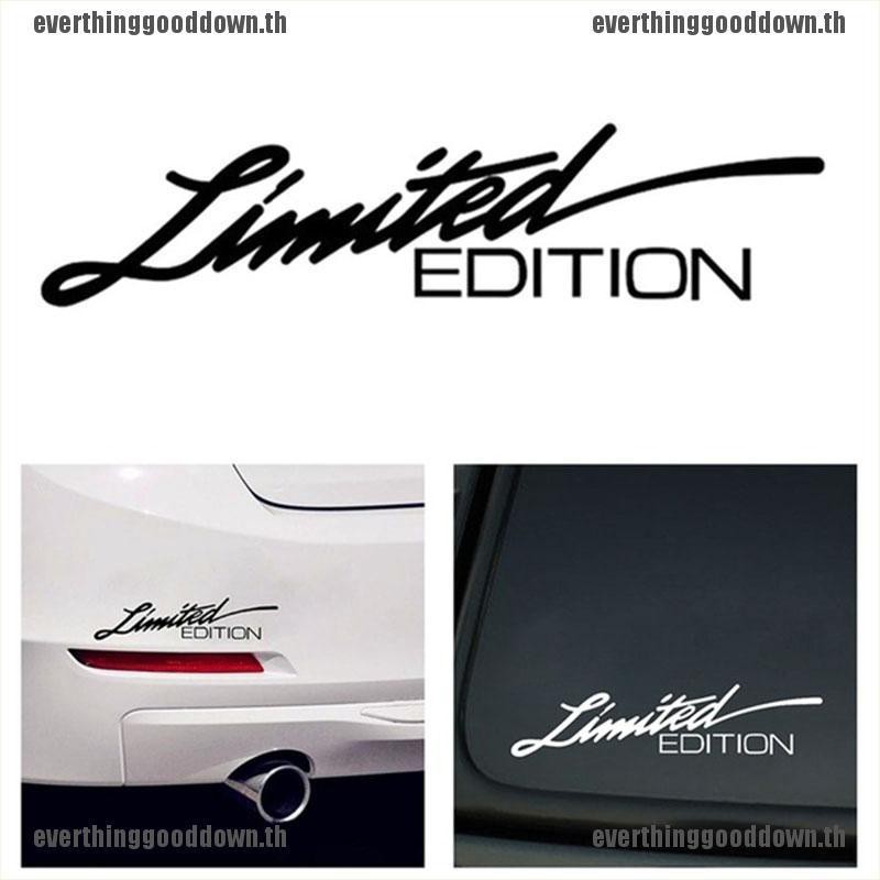 ทุกอย่าง Limited EDITION สติกเกอร์ไวนิล สําหรับติดตกแต่งหน้าต่างรถยนต์