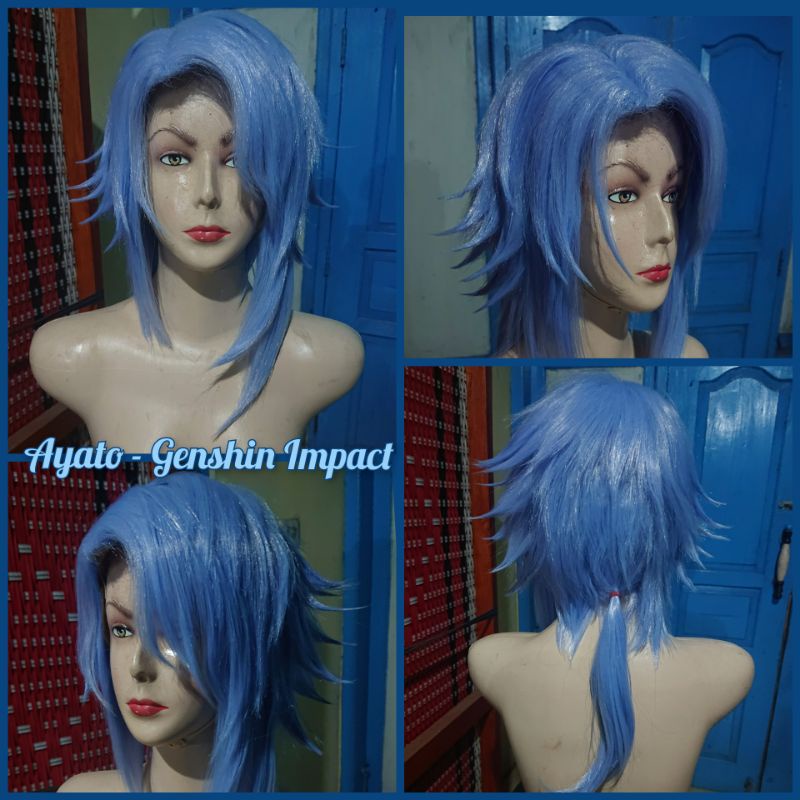 วิกผม Po Ayato - Genshin Impact