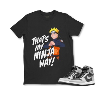 เสื้อยืด พิมพ์ลายการ์ตูนอนิเมะ ThatS My Ninja Way สไตล์ฮิปสเตอร์