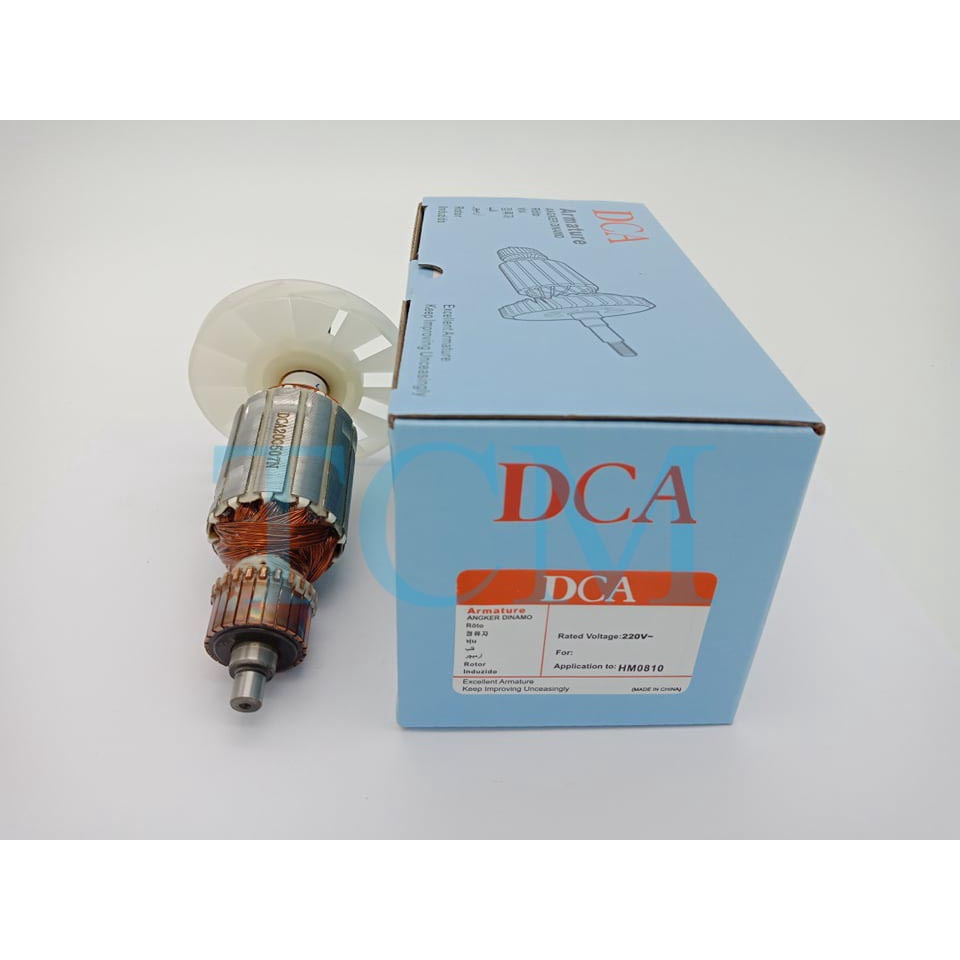 ทุ่น Armature HM0810 / HM0810T / TA / AZG6เครื่องสกัด Makita : DCA / น้ำตาล