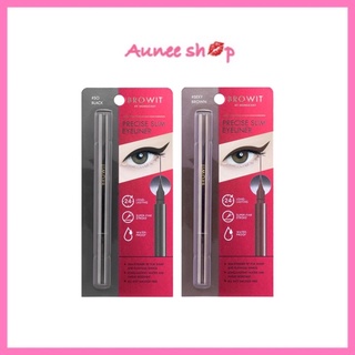 BROWIT PRECISE SLIM EYELINER  พรีไซส์สลิมอายไลน์เนอร์น้องฉัตร 0.6ml