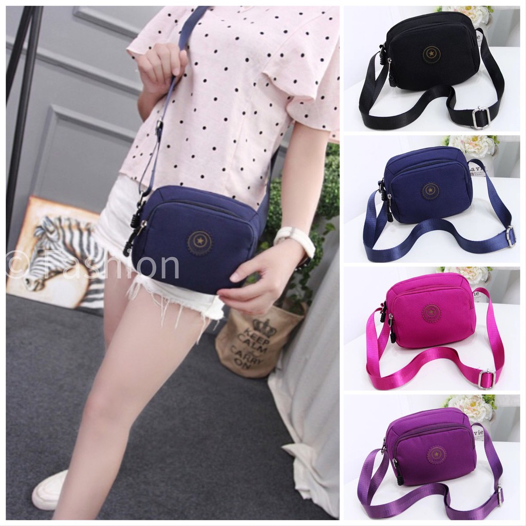 Fashion handbag ใหม่ กระเป้าผ้าสะพายข้าง กระเป๋าใบเล็กมินิ