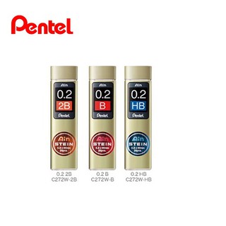 [ส่งจากญี่ปุ่น] Pentel Ain Stein Mechanical ดินสอกด 0.2 มม.3 แบบ C 272 W