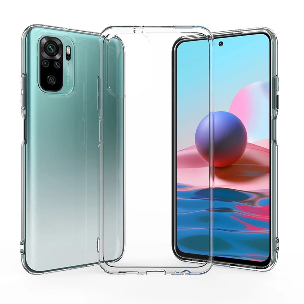 เคส สำหรับ Redmi Note 10 / 10S / 10Pro / 10 5G เคสใส กันกล้อง กันกระแทก