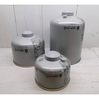 แก๊สซาลาเปา Snow Peak สีเทา สีทอง (นำเข้าจาก Shop Japan) 110 g., 220g., 420 g. by Jeep Camping