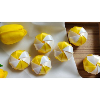 [พร้อมส่ง]​เหรียญโปรยทานสีทูโทน งานบวช ริบบิ้น **ตัวเปล่า**