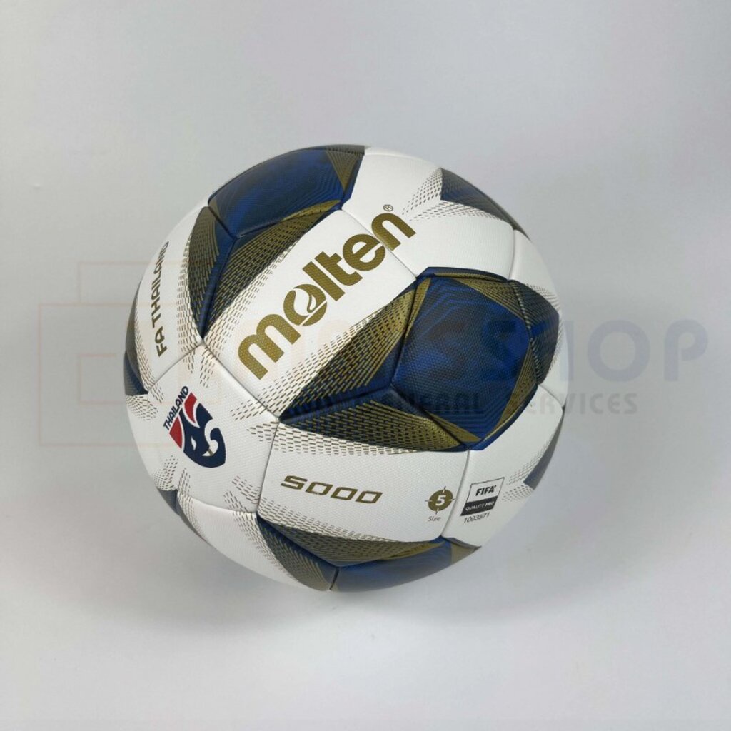 [ของแท้ 100%] ลูกฟุตบอล ลูกบอล Molten F5A5000-TH Official Match Ball เบอร์5 หนัง PU รุ่น FA Thailand