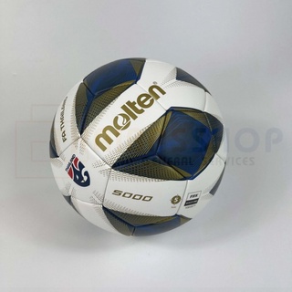 ลูกฟุตบอล ลูกบอล Molten F5A5000-TH เบอร์5 ลูกฟุตบอลหนัง PU รุ่น Official Match Ball ใช้แข่ง FA Thailand [ของแท้ 100%]