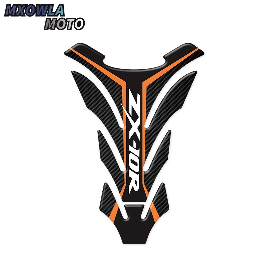 Motorcycle Stickers For Ninja ZX-10R ZX10R ZX 10R Tank Pad Fairing Upper Body Shell Decoration Decal