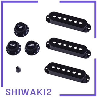 ( Shiwaki 2 ) ฝาครอบปิ๊คอัพ Single Coil Pickup สําหรับกีตาร์ไฟฟ้า