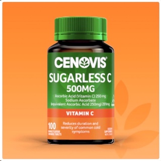 🦘🇦🇺ของแท้ วิตามินซีแบบเคี้ยว cenovis vit c 500mg นำเข้าออสเตรเลีย