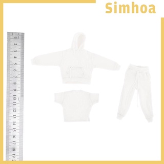 [Simhoa] ชุดเสื้อกันหนาว 1/12 สําหรับฟิกเกอร์ 6 นิ้ว