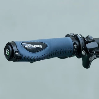 【TH Delivery】ROCKBROS ที ่ จับแฮนด ์ จักรยาน MTB ซิลิโคนล ็ อคคู ่ Grip Anti-skid Shock-ดูดซับขี ่ จักรยานอุปกรณ ์ เสริมจักรยาน