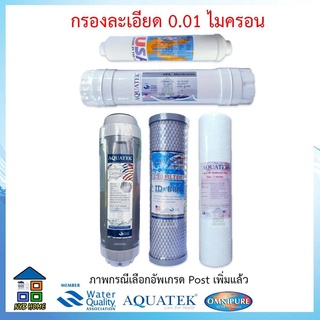 AQUATEK ไส้กรองน้ำ Aquatek UF / PP / CTO 5 ขั้นตอน