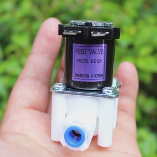 6W Normally Closed Electromagnetic Water Valve DC12V Mini Electric Water Valve Small Drain Valve Solenoid Water Valve Sw