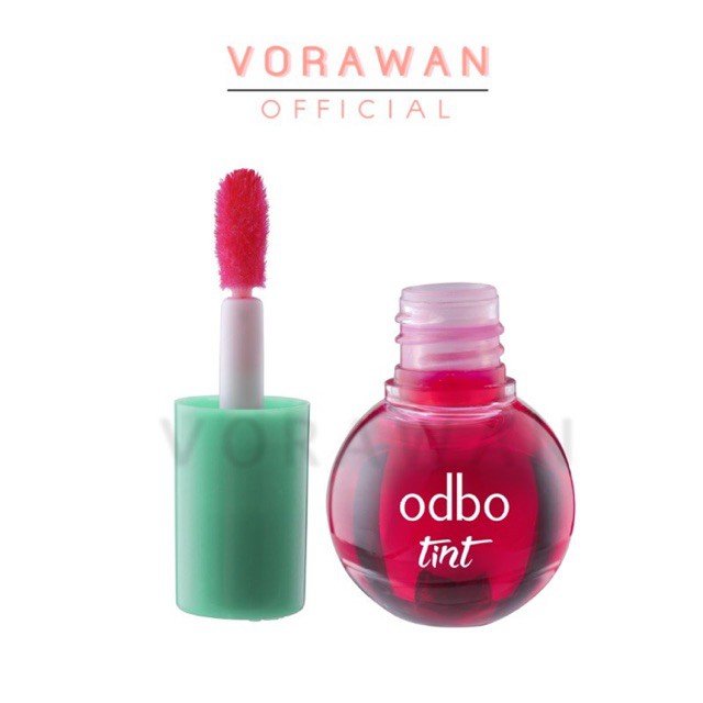 ODBO Mini Tint โอดีบีโอ ติ้นท์ลูกระเบิด odbo Tint & Gloss OD518 ทาได้ทั้งปากและแก้ม 4 g.