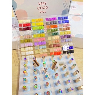 สีเจล very good nail 40 สี สีเจลทาเล็บ แถมชาร์ทสีคะ