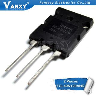 ท่อเชื่อมต่ออินเวอร์เตอร์ IGBT FGL40N120AND 40A/1200V 40N120 FGL40N120 TO-3PL FGL40N120ANDTU NPT IGBT 2 ชิ้น