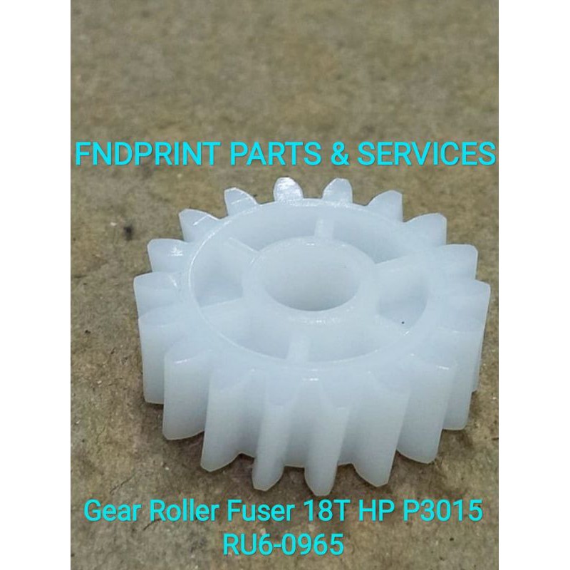 ลูกกลิ้งเกียร์ 18T HP LaserJet LJ P3015 RU6-0965