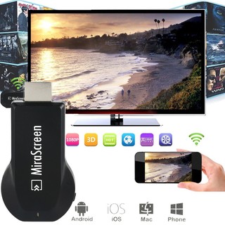 mirascreen wifi hd จอแสดงผลทีวี dongle สติ๊ก hdmi 1080 p