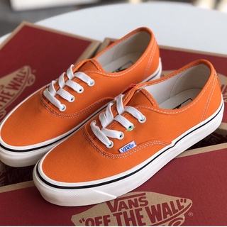 Vans ของแท้ 44 Dx Anaheim รองเท้าผ้าใบลําลอง ข้อสั้น สีส้ม ไซซ์:36-44