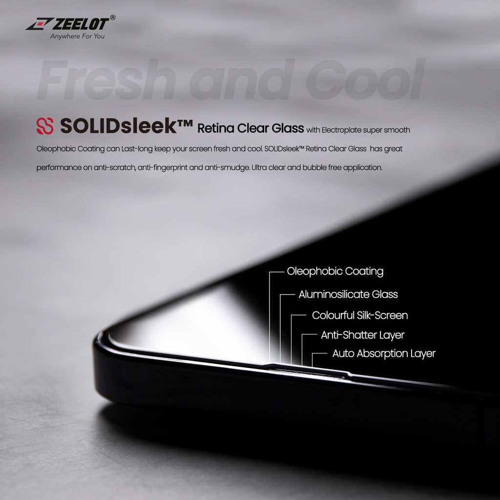 Zeelot ไอโฟน 13 Mini 5.4 แบบใส (Retina Clear) #3
