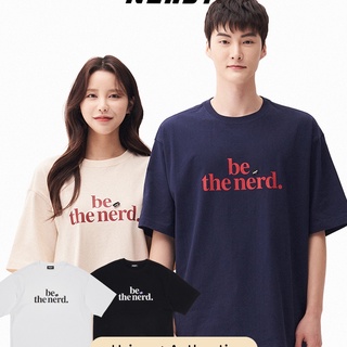 เสื้อยืดผ้าฝ้ายพิมพ์ลายแฟชั่นเสื้อยืดแขนสั้น ผ้าฝ้าย พิมพ์ลาย NERDY Be The Nerd สวมใส่สบาย สําหรับผู้ชาย และผู้หญิง