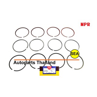 แหวนลูกสูบ NPR  ไซร์ STD  สำหรับ NISSAN TD27  (1เซต)