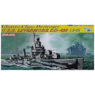 โมเดลประกอบ Dragon Models 1/350 DRA1027 U.S.S. LIVERMORE DD-429 1942