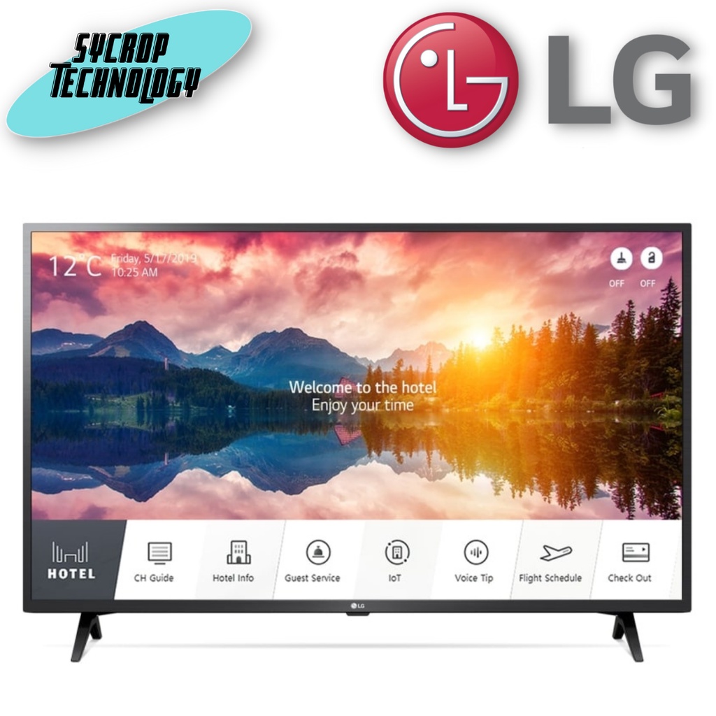 จอมอนิเตอร์ทีวี LG  MONITOR-TV 43 INCH SMART 4K COMMERCIAL TV (43US660H) ประกันศูนย์ เช็คสินค้าก่อนสั่งซื้อ