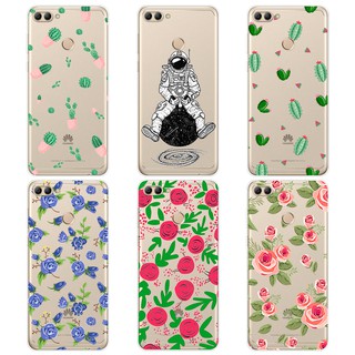 เคส Huawei Y9 2018 แฟชั่น Soft Cover TPU Case เคสซิลิโคน Huawei Y9 2018